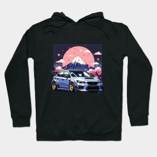 Subaru Impreza WRX STI Car - Widebody Modified JDM Car Hoodie